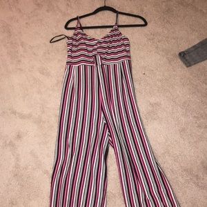 jumpsuit (medium) it can fit anyone really.